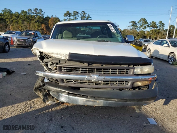 1999 Chevrolet Silverado 1500 LS with VIN 2GCEC19V6X1131482, listed as a Copart auction lot 85127664 with 144,610 mi miles and Salvage Title. Bid and sale history available at carsss.com. Image 5.