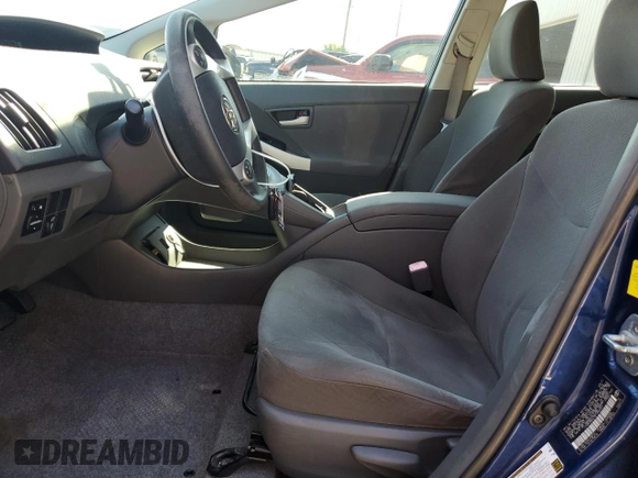 2011 Toyota Prius I with VIN JTDKN3DU7B1362431, listed as a Copart auction lot 53235155 with 117,738 mi miles and Salvage Title. Bid and sale history available at carsss.com. Image 7.