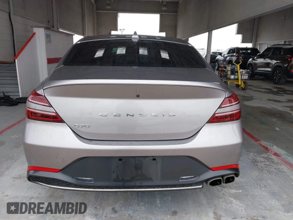 2023 Genesis G70 2.0T z VIN KMTG34TA8PU111790, wystawiony jako IAAI lot #41390217 z przebiegiem 35 303 mil mil oraz . Historia ofert i sprzedaży dostępna na DreamBid. Obrazek 17.