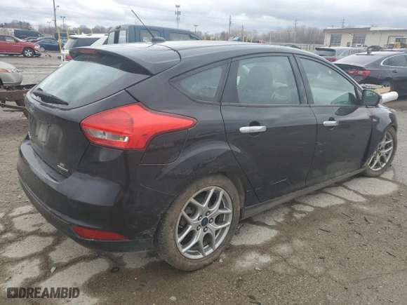 2015 Ford Focus SE with VIN 1FADP3K25FL283179, listed as a Copart auction lot 49588375 with 161,344 mi miles and Salvage Title. Bid and sale history available at carsss.com. Image 3.