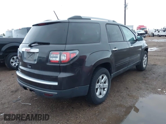 2015 GMC Acadia SLE with VIN 1GKKRNED3FJ329791, listed as a IAAI auction lot 41893237 with 126,575 mi miles and . Bid and sale history available at DreamBid. Image 4.