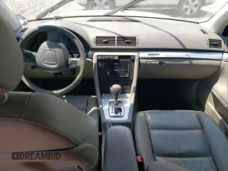 2005 Audi A4 3.2L with VIN WAUDG68E65A508231, listed as a Copart auction lot 63878994 with 0 mi miles and Clean Title. Bid and sale history available at carsss.com. Image 8.