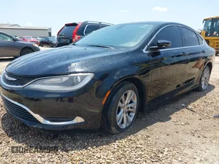 2015 Chrysler 200 Limited with VIN 1C3CCCAB1FN670341, listed as a IAAI auction lot 42217527 with 214,100 mi miles and . Bid and sale history available at DreamBid. Image 2.