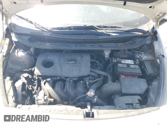 2016 Kia Rio LX with VIN KNADM4A38G6594881, listed as a Copart auction lot 51914845 with 160,553 mi miles and Clean Title. Bid and sale history available at DreamBid. Image 11.