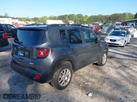 2022 Jeep Renegade Latitude with VIN ZACNJDB14NPN78441, listed as a IAAI auction lot 41997658 with 48,029 mi miles and . Bid and sale history available at DreamBid. Image 4.
