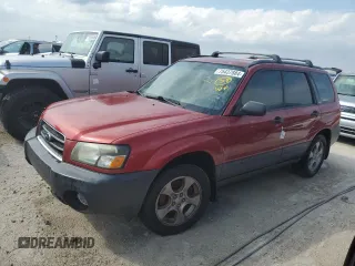 2003 Subaru Forester X with VIN JF1SG63633H713526, listed as a Copart auction lot 75437884 with 100,756 mi miles and Non Repairable. Bid and sale history available at carsss.com. Image 1.