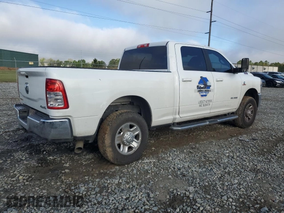 2022 Ram 2500 Big Horn with VIN 3C6UR5DL6NG119819, listed as a Copart auction lot 50432095 with 138,070 mi miles and Clean Title. Bid and sale history available at carsss.com. Image 3.