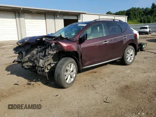 2014 Nissan Murano SL with VIN JN8AZ1MU9EW404162, listed as a Copart auction lot 65068494 with 0 mi miles and Salvage Title. Bid and sale history available at carsss.com. Image 1.
