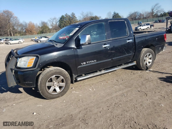2007 Nissan Titan LE with VIN 1N6BA07B07N212551, listed as a Copart auction lot 84667984 with 130,484 mi miles and Salvage Title. Bid and sale history available at carsss.com. Image 1.