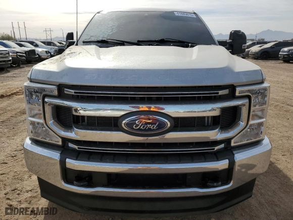 2022 Ford Super Duty F-350 SRW XL with VIN 1FT8W3BT4NEG25263, listed as a Copart auction lot 41885615 with NaN miles and Salvage Title. Bid and sale history available at carsss.com. Image 5.