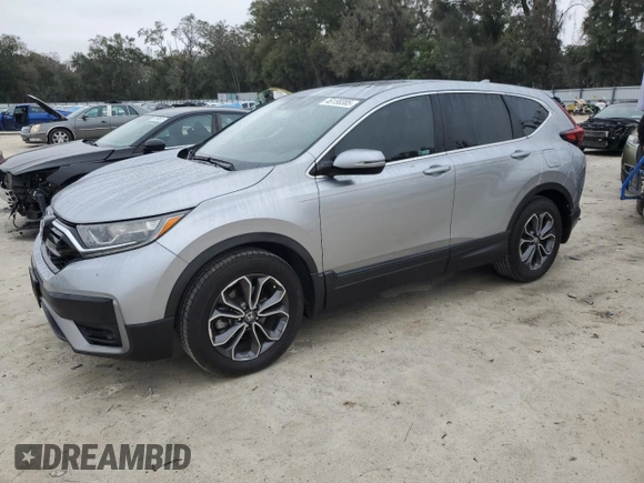 2020 Honda CR-V EX-L with VIN 2HKRW1H83LH426326, listed as a Copart auction lot 46158385 with 98,835 mi miles and Salvage Title. Bid and sale history available at carsss.com. Image 1.
