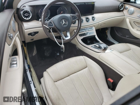 2018 Mercedes-Benz E-Class E 400 with VIN WDD1K6GB5JF066721, listed as a Copart auction lot 38512324 with 0 mi miles. Bid and sale history available at carsss.com. Image 8.