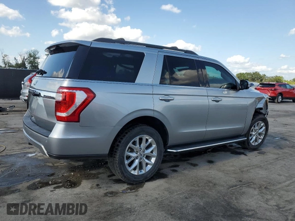 2021 Ford Expedition XLT with VIN 1FMJU1HT9MEA32205, listed as a Copart auction lot 54782185 with 43,300 mi miles and Salvage title. Bid and sale history available at DreamBid. Image 3.