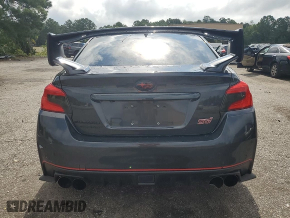 2015 Subaru WRX STI with VIN JF1VA2P66F9832803, listed as a Copart auction lot 63178685 with 87,367 mi miles and Salvage title. Bid and sale history available at DreamBid. Image 6.