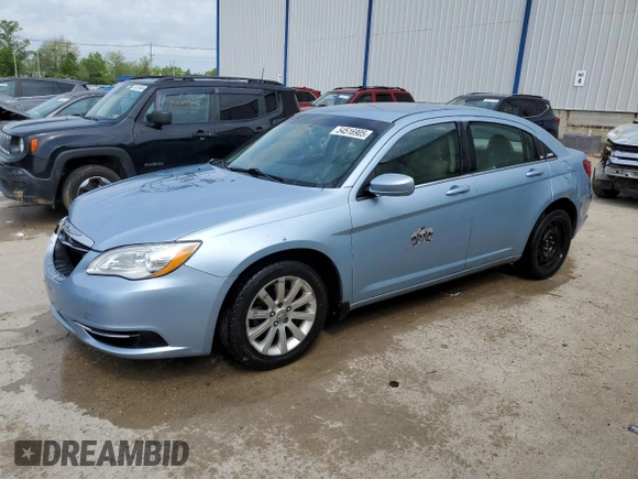2013 Chrysler 200 Touring with VIN 1C3CCBBB6DN773065, listed as a Copart auction lot 54516905 with 225,804 mi miles and Salvage Title. Bid and sale history available at DreamBid. Image 1.