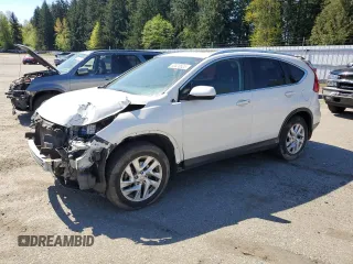 2015 Honda CR-V EX-L with VIN 5J6RM3H71FL005904, listed as a Copart auction lot 53820825 with 91,525 mi miles and Salvage Title. Bid and sale history available at carsss.com. Image 1.