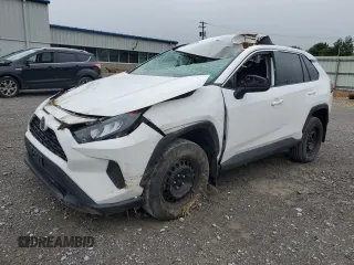 2019 Toyota RAV4 LE with VIN 2T3F1RFV1KW014048, listed as a Copart auction lot 62185375 with 66,438 mi miles and Salvage title. Bid and sale history available at DreamBid. Image 1.