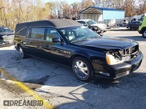 2004 Cadillac DTS Professional 1SH z VIN 1GEEH00Y34U500616, wystawiony jako Copart lot #79513664 z przebiegiem 92 769 mil mil oraz Szkody całkowita. Historia ofert i sprzedaży dostępna na DreamBid. Obrazek 4.
