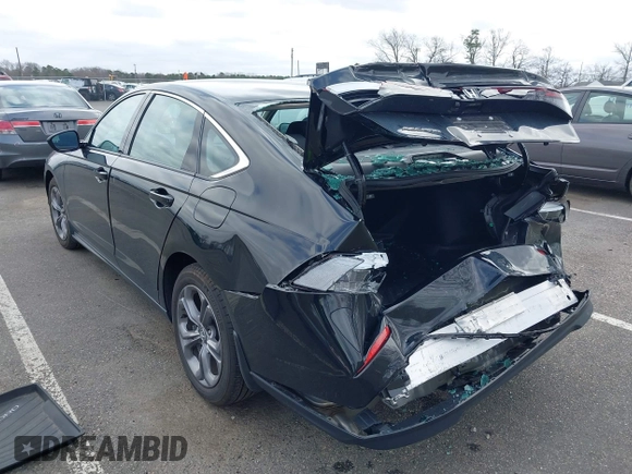 2024 Honda Accord EX with VIN 1HGCY1F35RA062810, listed as a IAAI auction lot 41944178 with 10,424 mi miles and . Bid and sale history available at DreamBid. Image 3.