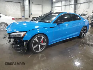 2022 Audi A5 S line Premium Plus z VIN WAUTAAF55NA018589, wystawiony jako Copart lot #85519824 z przebiegiem 29 752 mil mil oraz Szkoda całkowita • Salvage title. Historia ofert i sprzedaży dostępna na DreamBid. Obrazek 1.