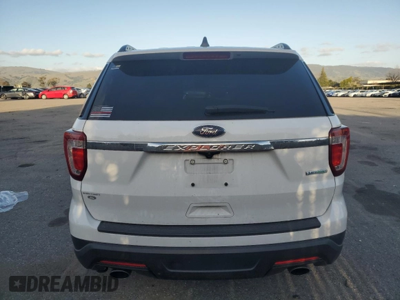 2018 Ford Explorer with VIN 1FM5K7BH2JGC94338, listed as a Copart auction lot 45710025 with 90,142 mi miles and Salvage title. Bid and sale history available at DreamBid. Image 6.