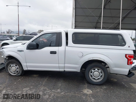 2018 Ford F-150 XL with VIN 1FTMF1CBXJKC83791, listed as a IAAI auction lot 41796119 with 196,611 mi miles. Bid and sale history available at carsss.com. Image 15.