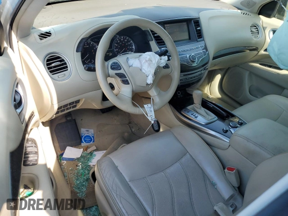 2014 Infiniti QX60 with VIN 5N1AL0MM8EC550069, listed as a Copart auction lot 54304285 with 175,410 mi miles and Salvage Title. Bid and sale history available at DreamBid. Image 8.