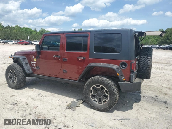 2007 Jeep Wrangler Unlimited X with VIN 1J4GA39187L161451, listed as a Copart auction lot 55280905 with 214,660 mi miles and Salvage Title. Bid and sale history available at DreamBid. Image 2.