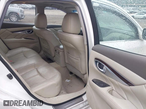 2012 Infiniti M37 with VIN JN1BY1AR6CM392969, listed as a IAAI auction lot 42021761 with 213,718 mi miles. Bid and sale history available at carsss.com. Image 8.