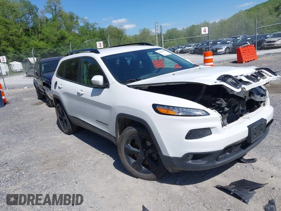 2018 Jeep Cherokee Latitude with VIN 1C4PJMCB2JD506794, listed as a IAAI auction lot 42206141 with 96,309 mi miles and . Bid and sale history available at DreamBid. Image 1.