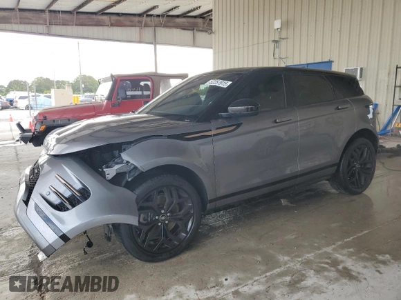 2022 Land Rover Range Rover Evoque R-Dynamic S with VIN SALZT2FX9NH171216, listed as a Copart auction lot 52257915 with 44,312 mi miles and Non Repairable. Bid and sale history available at carsss.com. Image 1.