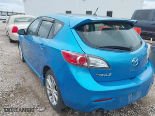 2011 Mazda Mazda3 s Sport with VIN JM1BL1K69B1446961, listed as a IAAI auction lot 42087787 with 141,451 mi miles. Bid and sale history available at carsss.com. Image 3.