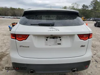 2018 Jaguar F-Pace 25t Premium with VIN SADCJ2FX2JA259633, listed as a Copart auction lot 50873505 with 117,812 mi miles and Salvage title. Bid and sale history available at DreamBid. Image 6.