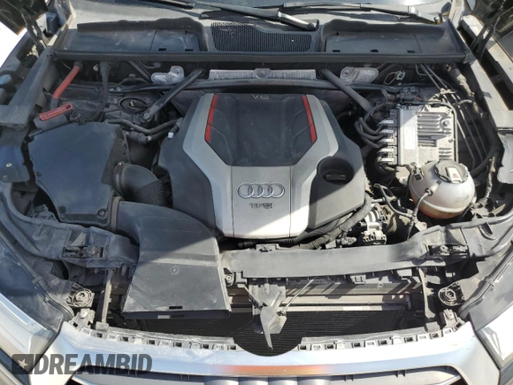 2019 Audi SQ5 Premium Plus with VIN WA1B4AFY2K2001281, listed as a Copart auction lot 56483835 with 24,524 mi miles and Clean Title. Bid and sale history available at DreamBid. Image 12.