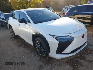 2023 Lexus RZ with VIN JTJAAAABXPA022340, listed as a IAAI auction lot 40866880 with 11,351 mi miles. Bid and sale history available at carsss.com. Image 1.
