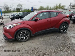2018 Toyota C-HR XLE z VIN NMTKHMBX9JR048418, wystawiony jako Copart lot #49369744 z przebiegiem 116 661 mil mil oraz Szkoda całkowita • Salvage title. Historia ofert i sprzedaży dostępna na DreamBid. Obrazek 1.