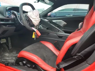2021 Chevrolet Corvette 3LT with VIN 1G1YC2D40M5116528, listed as a Copart auction lot 43281055 with 31,853 mi miles and Salvage Title. Bid and sale history available at carsss.com. Image 7.