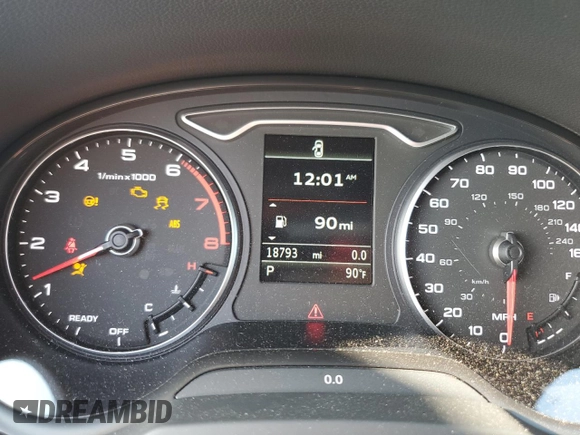 2020 Audi A3 Sedan S line Premium with VIN WAUBEGFF8LA098480, listed as a Copart auction lot 61800323 with 18,793 mi miles. Bid and sale history available at carsss.com. Image 9.