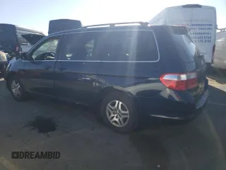 2005 Honda Odyssey EX-L with VIN 5FNRL38655B026224, listed as a Copart auction lot 42869625 with 188,332 mi miles and Salvage Title. Bid and sale history available at carsss.com. Image 2.