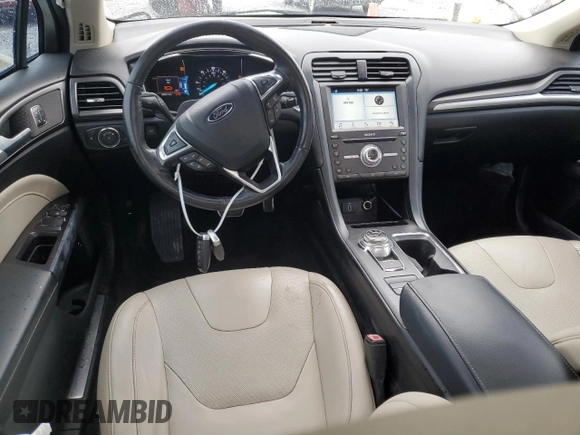 2017 Ford Fusion Hybrid Titanium with VIN 3FA6P0RU5HR359714, listed as a Copart auction lot 59156975 with 84,220 mi miles and Salvage title. Bid and sale history available at DreamBid. Image 8.