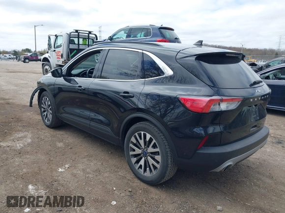 2020 Ford Escape Titanium Hybrid z VIN 1FMCU0DZ5LUB39205, wystawiony jako IAAI lot #42192828 z przebiegiem 47 878 mil mil oraz . Historia ofert i sprzedaży dostępna na DreamBid. Obrazek 3.