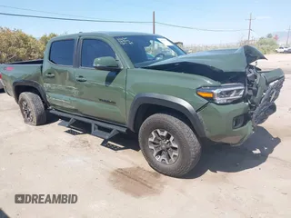 2022 Toyota Tacoma SR with VIN 3TMCZ5AN9NM500642, listed as a IAAI auction lot 42572874 with 34,065 mi miles and . Bid and sale history available at DreamBid. Image 1.