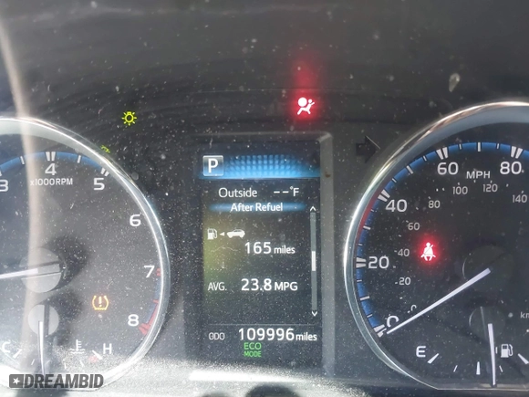 2016 Toyota RAV4 XLE with VIN JTMWFREV5GJ098870, listed as a IAAI auction lot 41878605 with 109,996 mi miles. Bid and sale history available at carsss.com. Image 15.