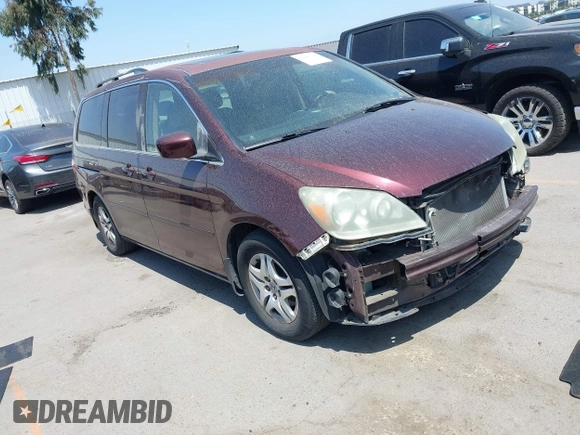 2007 Honda Odyssey EX-L с VIN 5FNRL38637B439312, выставлен на аукционе IAAI как лот 42404344 с пробегом 160 042 миль миль и . История ставок и продаж доступна на DreamBid. Изображение 1.