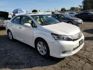 2012 Lexus HS with VIN JTHBB1BA5C2049085, listed as a Copart auction lot 80085624 with 130,558 mi miles and Salvage Title. Bid and sale history available at carsss.com. Image 4.