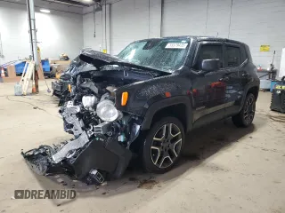 2020 Jeep Renegade Sport z VIN ZACNJBABXLPL73489, wystawiony jako Copart lot #55579435 z przebiegiem Nie podano mil oraz Nie do naprawy • Non repairable. Historia ofert i sprzedaży dostępna na DreamBid. Obrazek 1.