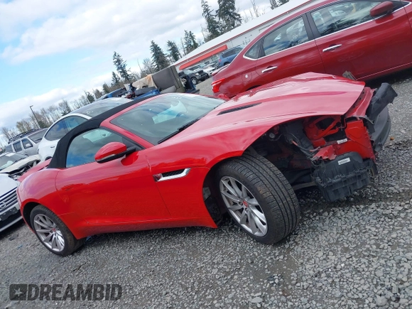 2017 Jaguar F-Type V6 with VIN SAJWA6ET8H8K44037, listed as a IAAI auction lot 41934257 with Not Provided miles and . Bid and sale history available at DreamBid. Image 14.