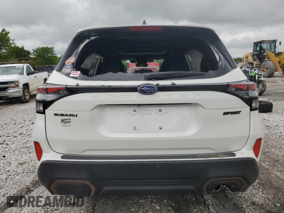 2025 Subaru Forester с VIN JF2SLDFC4SH520846, выставлен на аукционе Copart как лот 56168425 с пробегом 1 075 миль миль и Списание • Salvage title. История ставок и продаж доступна на DreamBid. Изображение 6.