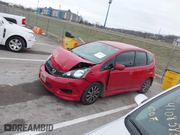 2012 Honda Fit Sport with VIN JHMGE8H53CC027421, listed as a IAAI auction lot 41182126 with 147,917 mi miles. Bid and sale history available at carsss.com. Image 14.