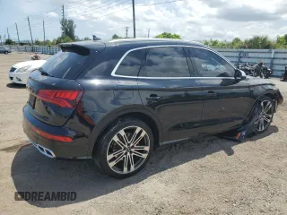 2018 Audi SQ5 Premium Plus with VIN WA1A4AFY6J2222926, listed as a Copart auction lot 51795383 with 64,658 mi miles. Bid and sale history available at carsss.com. Image 3.